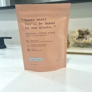 Frank Body coffee scrub